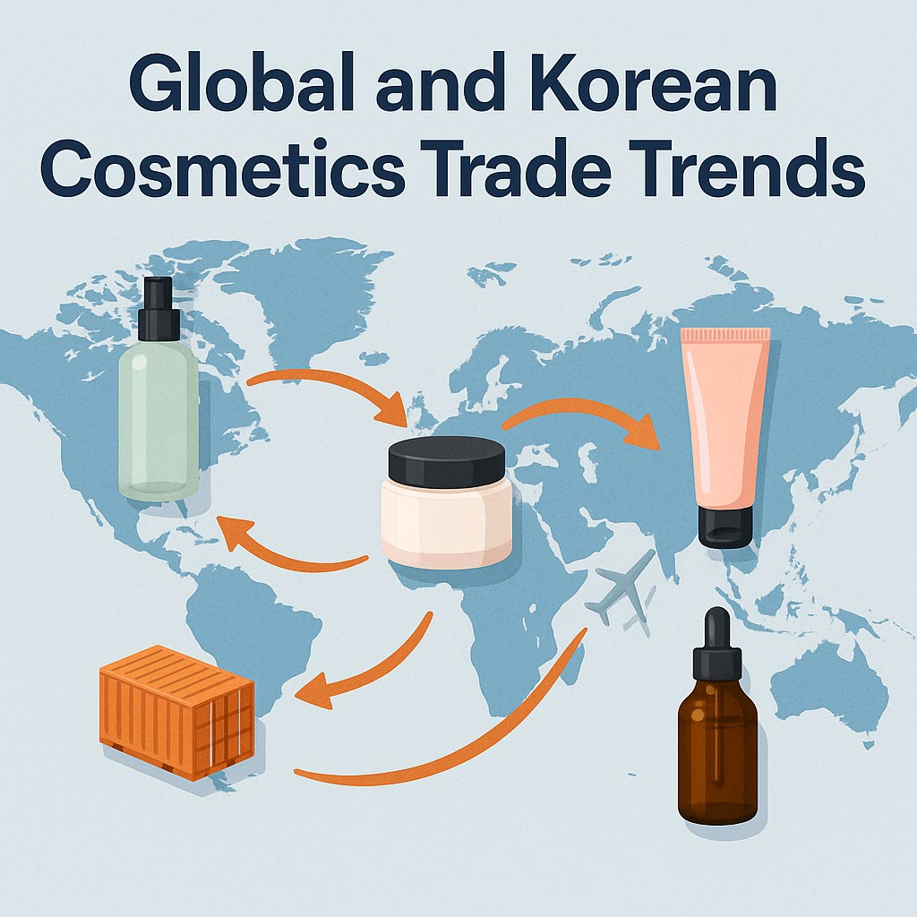 Global and Korean Cosmetics Trade Trends: Top Export Markets and Key Insights