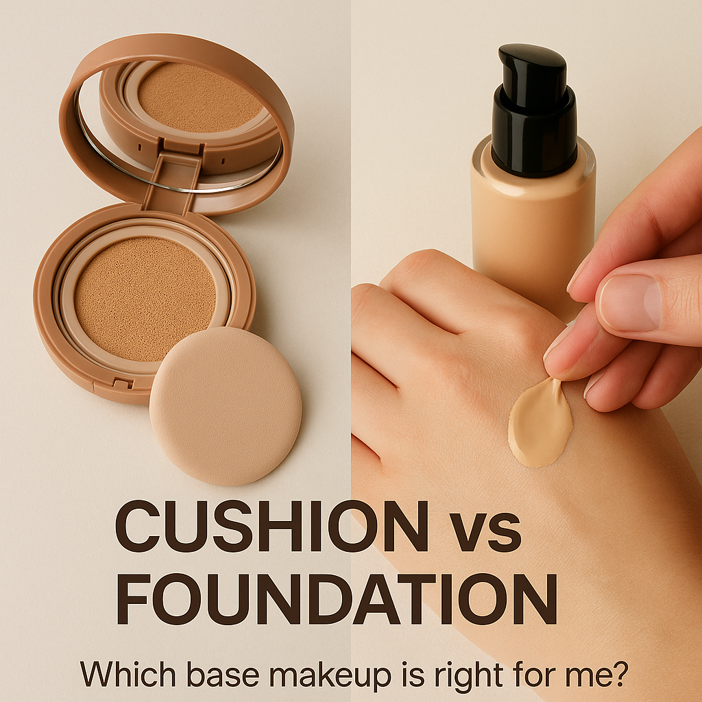 Cushion Compact vs Foundation: Your Complete Guide to Choosing the Right Base