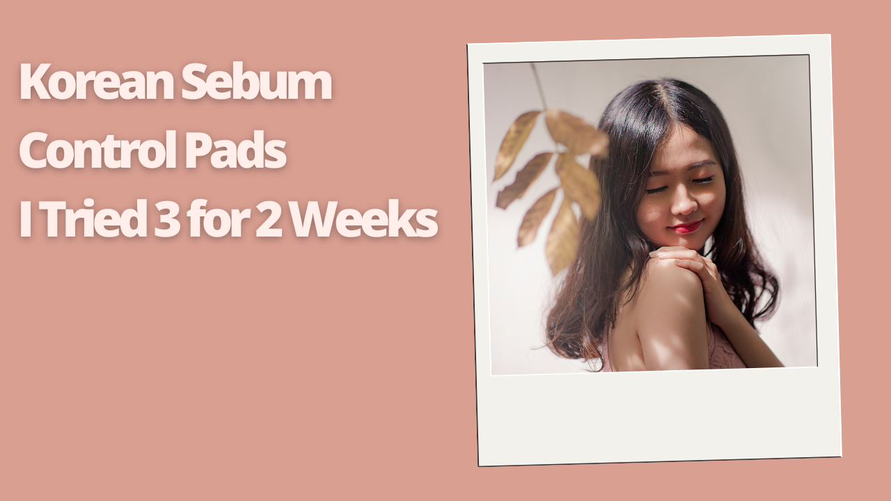 korean sebum control pad review