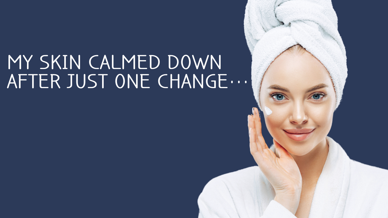 change skincare routine order